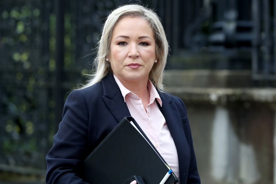 Michelle O Neill and John Carson libel case Sinn Fein VP receives